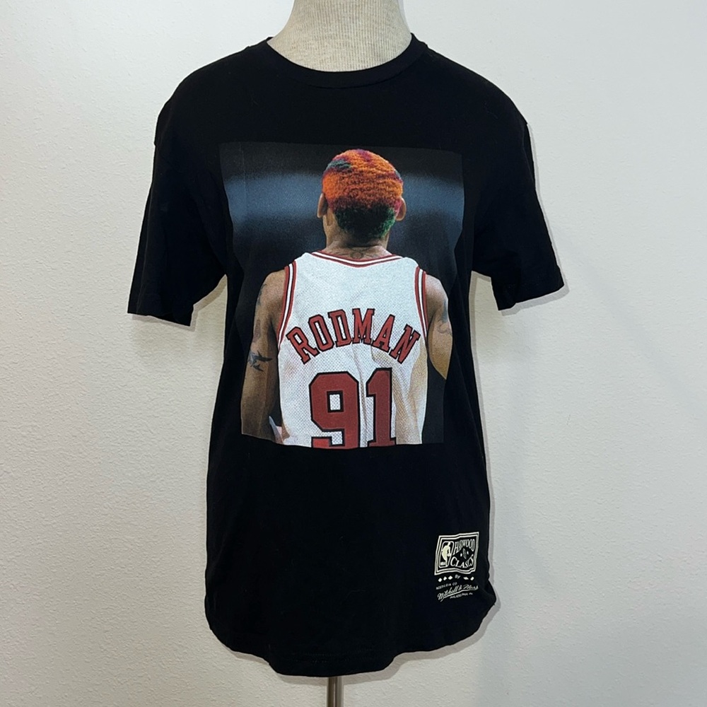 Mitchell & Ness Hardwood Classics Dennis Rodman #91 Tee